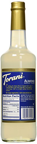 Torani Almond Orgeat Syrup, 25.4 Ounce #TOP1
