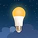 Amber Light Bulbs for Sleep I 1800K Warm Light Bulbs for Bedside Lamp I 3.5W E26 Led Bulb (60W Equiv) Orange Led Lights for Bedroom Soft Warm Lighting I Dim Night Light for Kids Room Warm Light Lamp