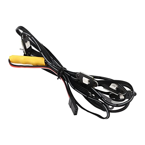 Éclairage LED coloré pour châssis de voiture RC lors de vos sessions de franchissement nocturnes