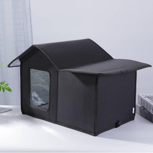 Lit pour chien contre le sol humide - Solution abri sec extérieur pliable - 7