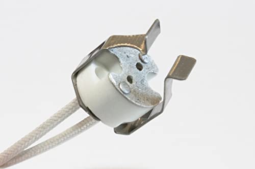 (5 Pack) MR16 GU5.3 Socket with Retaining Clips for Halogen/LED Lamps