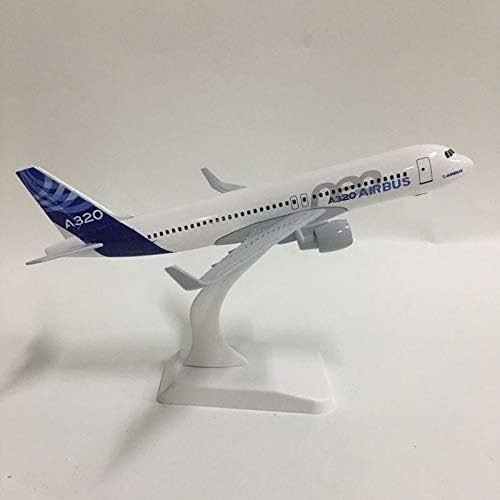 Diecast Metal Aeroplane Scale Model, Size -16 Cm -1Pc - For Display Only (Airbus 320), Multicolour