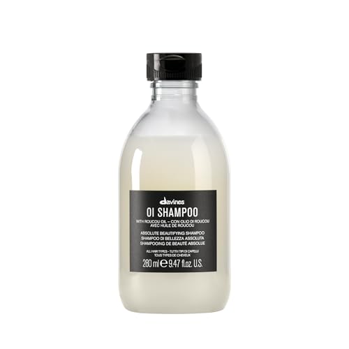 Davines OI Shampoo - Shampoo Delicato per Uso Quotidiano - Adatto a Tutti i Tipi di Capelli - Con Olio di Roucou per Capelli Morbidi e Lucenti - 280 ml