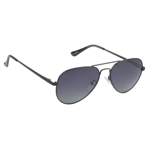 Image of Fueel Polarized Aviator Sunglasses for Men & Women | UV Protected Retro Half Frame Sunglasses | Lightweight Stylish Frame
