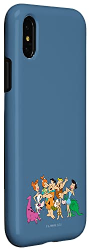 Iphone X/Xs The Flintstones Fred Wilma Barney Group Photo Case #TOP2