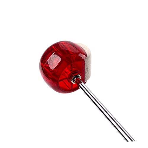 2 pcs Maza de Batería VICASKY para Bombo 21.7 cm Rojo miniatura 5