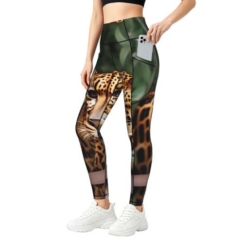Conjuntos de entrenamiento de leopardo para gimnasio y fitness urbano