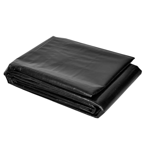 Black HDPE Waterproof Pond Liner 7x8m Heavy Duty Underlay Large Fish Pond Membrane for Water Gardens Flexible Pond Liners 2x3m 3x5m 4x6m 8x10m