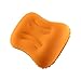 DALIAN Jasnopomarańczowa kompaktowa nadmuchiwana poduszka samolot podróż kark poduszka wygodna poduszka powietrzna