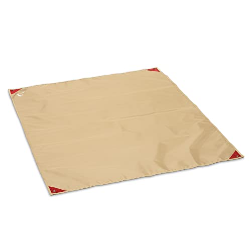 KANI �A�E�g�h�A�}�b�g M�T�C�Y 90×120cm �J�����o�b�O�p�����V�[�g ���C���J�o�[ �x���N���Œ莮 �܂肽���ݎ� �y�� ���^ �R���p�N�g���[ ���[�P�[�X�t�� �y�O�� (�n�g����) 4�ӏ� �ۉ� �h�� �f�M �J�����o�b�O�A�N�Z�T�� �x�[�W��/�V��