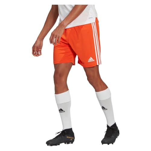Adidas,Mens,Squad 21 Shorts,Team Orange/White,Medium