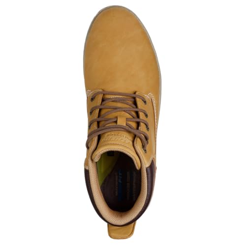 Image of Skechers Men's USA Garlan - Deno Round Toe Waterproof Lace Up