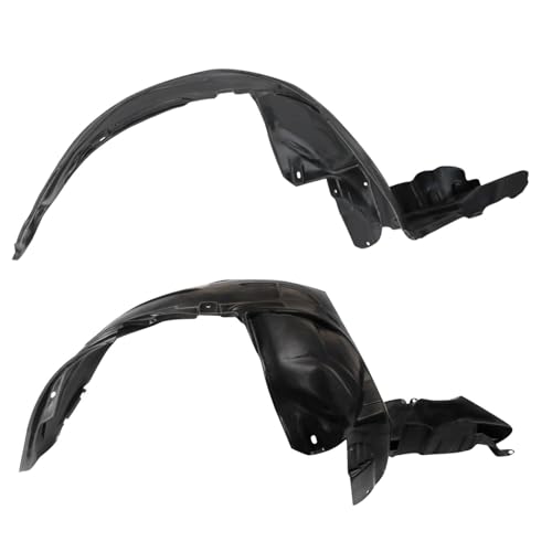 Image of TRQ Front Inner Fender Liner Set Compatible with 2004-2005 Subaru Impreza SU1250100 SU1251100