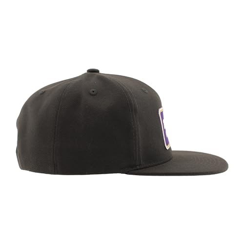 Gorra Snapback Oficial NCAA Z11 Brick Charcoal Gris miniatura 7
