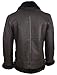 Aviatrix Hombres Autentico Piel De Oveja Chaqueta Clasica De Aviador (JEE2)