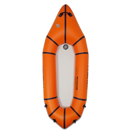 WONITAGO PVC Packraft Inflatable Kayak 7.7Ft Orange