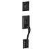 Schlage F58 ADD 505 Addison Exterior Handleset with Deadbolt, Aged Bronze (Exterior Half Only)