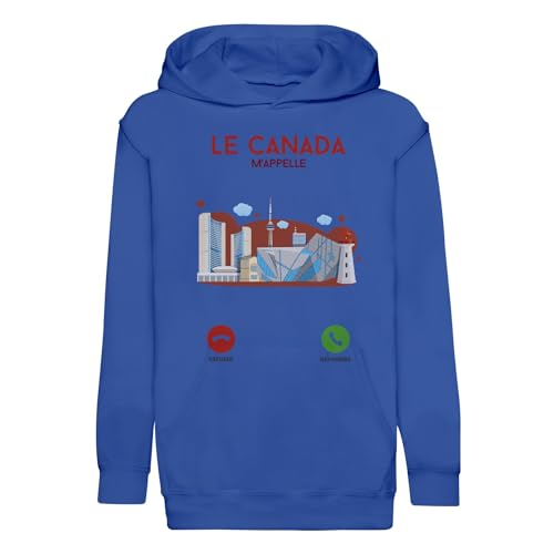 Sweat à capuche enfant Le Canada m'appelle le cadeau idéal pour petit voyageur