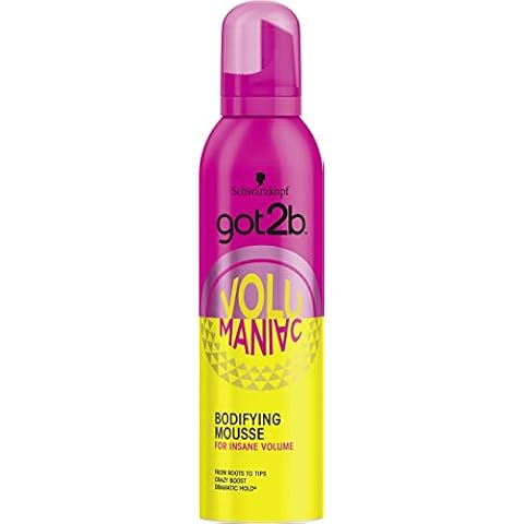Schwarzkopf got2b Volumaniac Bodifying Hair Mousse, 250ml Cover