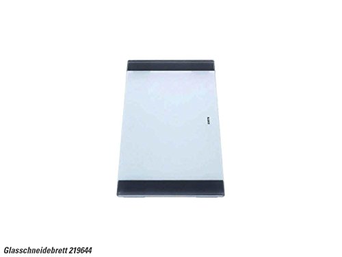 Preisvergleich Produktbild Blanco Glasschneidbrett stapelbar auf Resteschale 219644