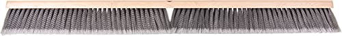 Image of SPARTA Flo-Pac Plastic Flagged Sweep, Floor Broom for Cleaning, 36 Inches, Gray