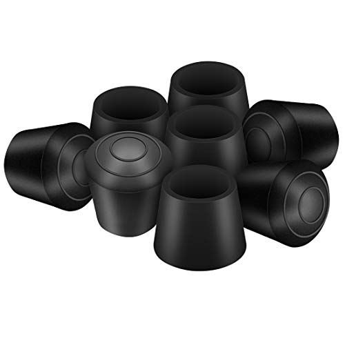 Protection Pied de Chaise,32X Embout de Chaise, Silicone Chaise Casquettes Pieds tampons, Rond Protege Pied de Chaise pour Jambes Rondes de Chaise,Table Antidérapant Caoutchouc de Chaise Pieds, 18mm