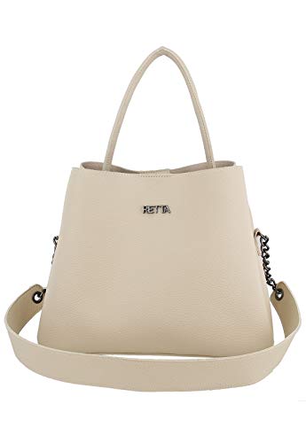 Bolsa Feminina Ombro/Mão Retta Oficial (Marfim)