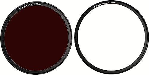 ICE Magco 77 Mm Magnetic Blue Streak Filter – Magnetisch, Mehrschichtvergütet, Mit Adapter & Etui