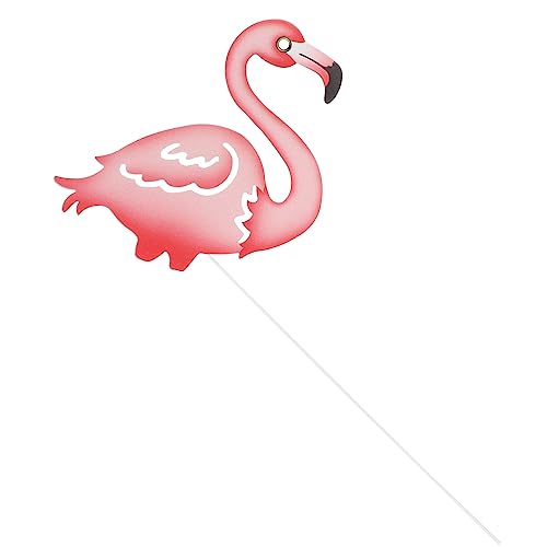 WEKADRIN Flamingo Gartendeko aus Eisen Realistische Gartenfigur als...