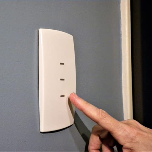 Interruptor inteligente de 6 botões com Wi-Fi - TRR12 - Branco - Funciona com Alexa e Google Home