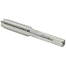 Hertel High-Speed Steel Straight Flute Tap, M11x1.5 Metric Coarse, 4 Flute, Plug Chamfer, Bright/Uncoated Finish, 3-5/32