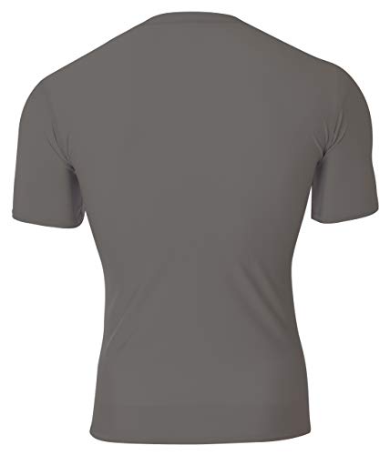 A4 Boy's Short Sleeve Compression Crew2