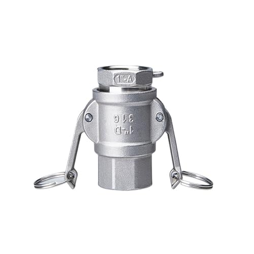 Conector Camlock E de 3/4 de acero inoxidable 304 para mangueras 6