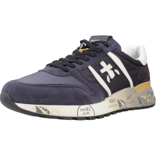 PREMIATA Zapatillas de hombre Lander, turquesa, 42 EU