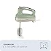 Ariete 1548 Batidora de Mano Vintage 450W 5 Velocidades Función Turbo 2 Batidores Verde Imagen de Ariete 1548 Batidora de Mano Vintage 450W 5 Velocidades Función Turbo 2 Batidores Verde