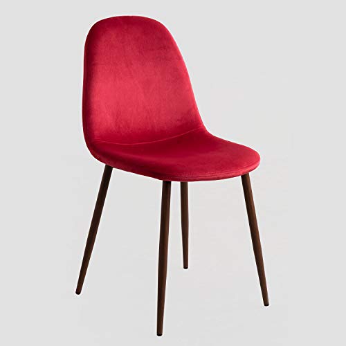 Sillas Comedor Pack 4 Terciopelo Marca SKLUM
