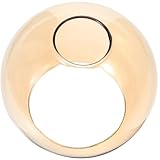 Design élégant : cet abat-jour suspendu présente un design épuré qui s’harmonise avec les styles de décoration, apportant une touche sophistiquée aux espaces de vie. éclairage optimisé : le verre amplifie efficacement la luminosité, créant une ambiance visuelle saisissante, idéale pour illuminer n’importe quel espace. abat-jour de remplacement en verre transparent. globes pour salle de bain