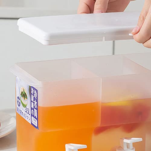 3 grades geladeira chaleira fria com torneira limonada garrafa de água fria