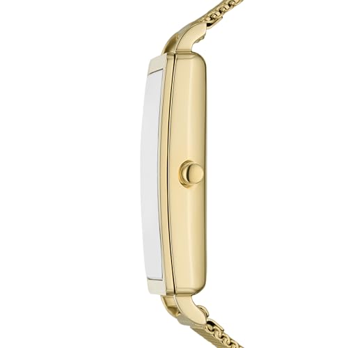 Image of Skagen Hagen Lille Rectangular Stainless Steel Watch for Women