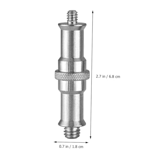 Tornillo trípode cámara Kisangel compacto de 3 piezas para soporte de flash estable sin holguras 7