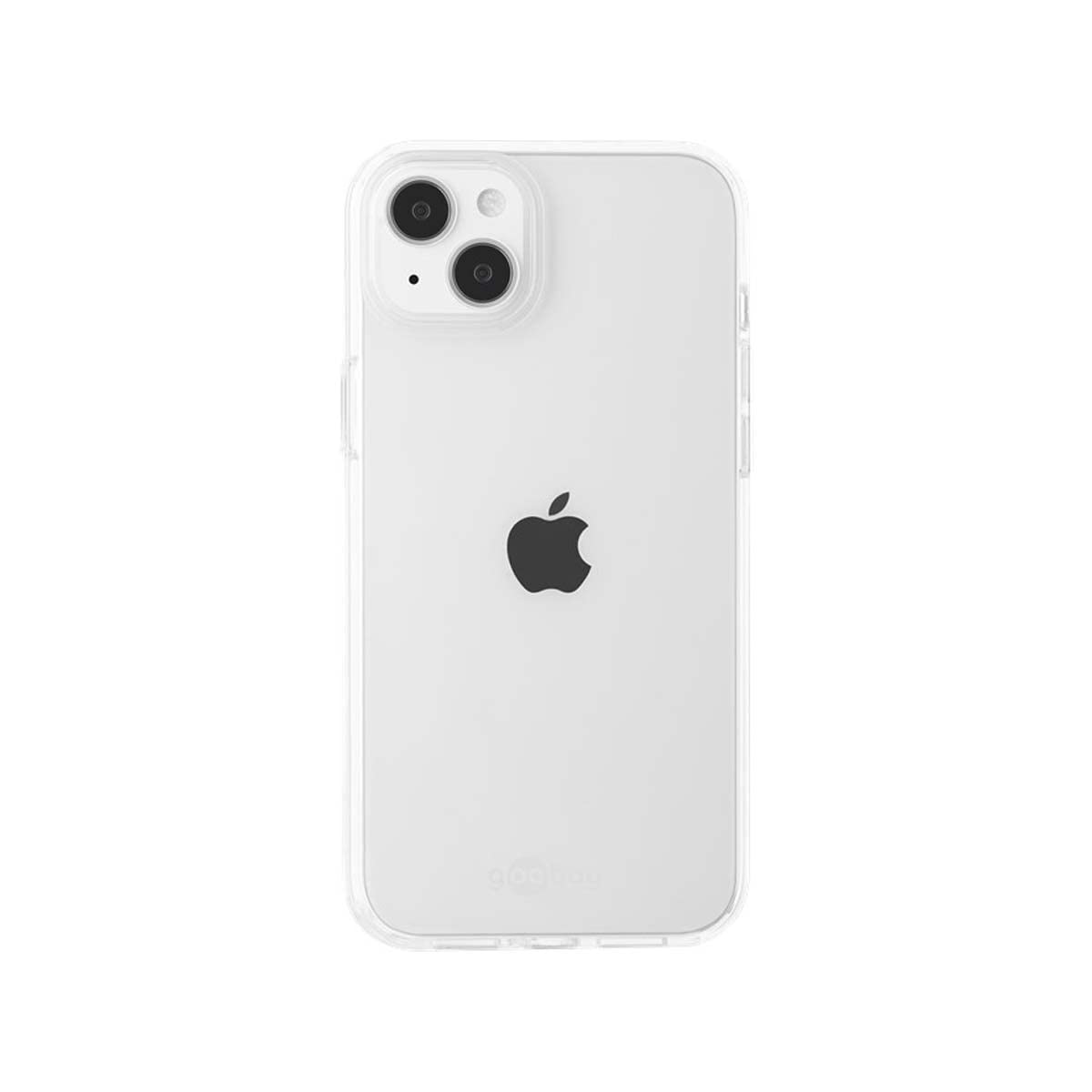 Goobay 61343 iPhone Case Compatible with Apple iPhone 14 Plus/Camera Protection & Screen Protector/Shockproof/Transparent iPhone Case