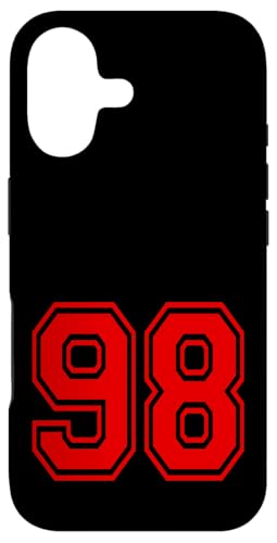 �i���o�[98 Red Sports Team Style �X�}�z�P�[�X iPhone 17 �p