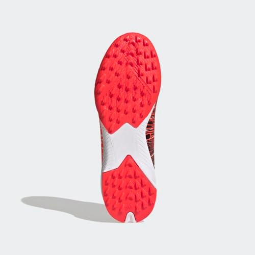 adidas X Speedportal Messi.3 Turf Soccer Shoe, FTWR White/Core Black/Solar Red, 11.5 US Unisex Little Kid | Image 3