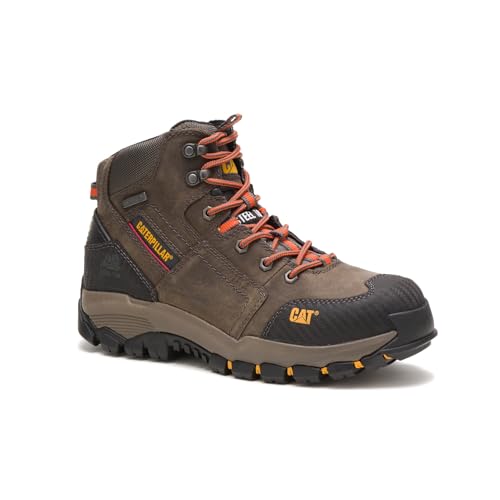 CAT Men's Navigator Mid 6 Inch Waterproof Steel Toe Boot2