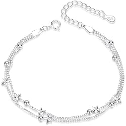 Pulseras Agatha Tusuzik Elegante Pulsera Plata Mujer, Regalos Originales para Mujer, de Plata de ley 925, Joyas Regalo Dia de San Valentin