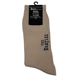 The Beatles 'Cartoon Standing' (Beige) Chaussettes (Taille unique = EUR 41-45) – Image 2