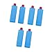 Lljsszr 6Pcs Ice Cooler Blocks Cooling Ice Packs Sturdy PETG Refreezable Portable Blue Reusable for Travel Hiking BBQ Family Picnics