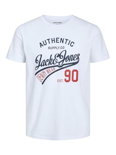 Miniatura 4 de Jack & Jones Jjecorp Logo tee Camiseta Hombre (Pack de 3)
