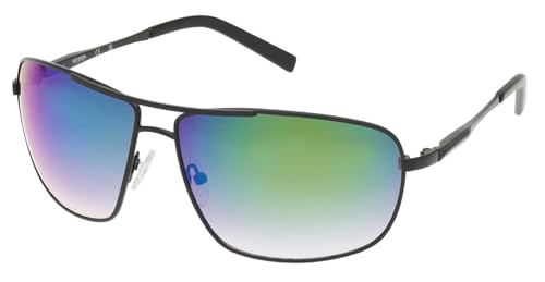 Harley-Davidson Men's Navigator Sunglasses Matte Black Frame Gradient Lens