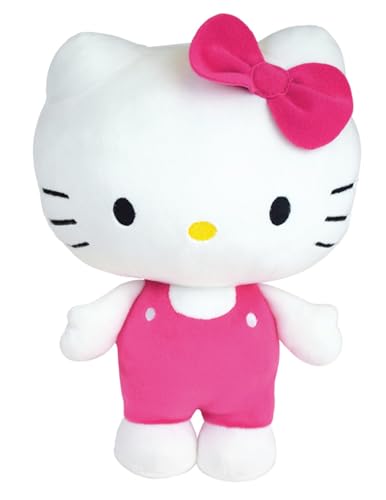 Jemini | Peluche Hello Kitty Squishy 40 Cm | Coussin Peluche Doux Et Moelleux | Dès La Naissance | Grand Format Décoratif pour Chambre Fille | Licence...